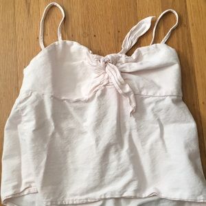 Light pink brandy tank top